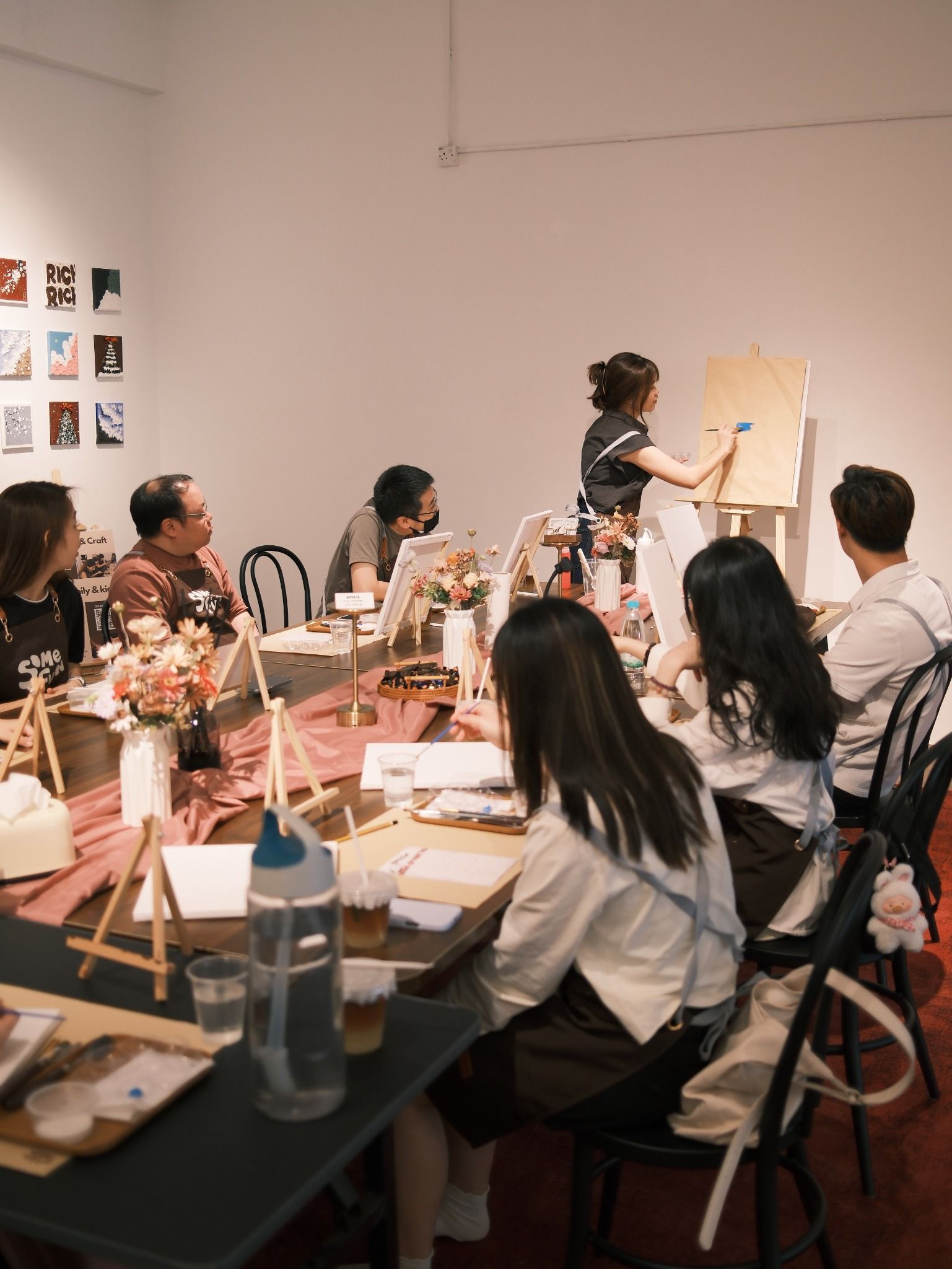 Sands of Serenity: The Acrylic Sand Art Experience